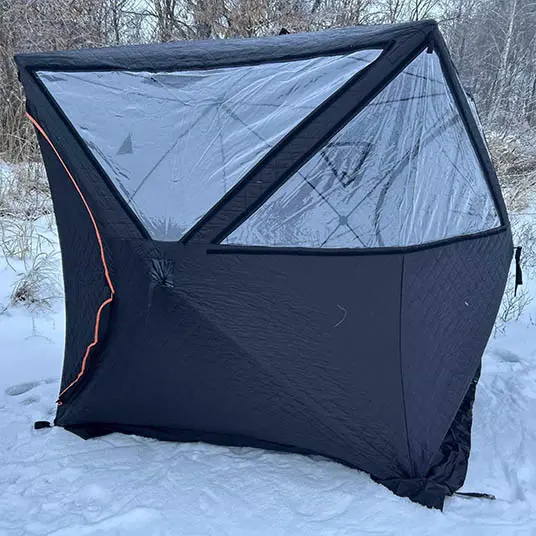 Kub4 Намет Куб Лазня в розгорнутому вигляді